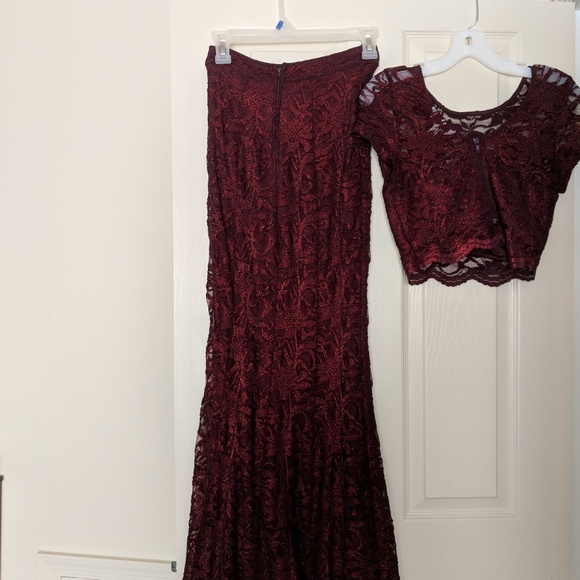 two peice prom dress - Picture 2 of 3